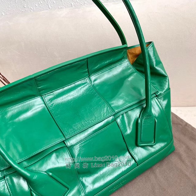 Bottega veneta高端女包 96009 寶緹嘉新款Arco48油蠟皮包 BV經典款小牛皮質中號手提包  gxz1224